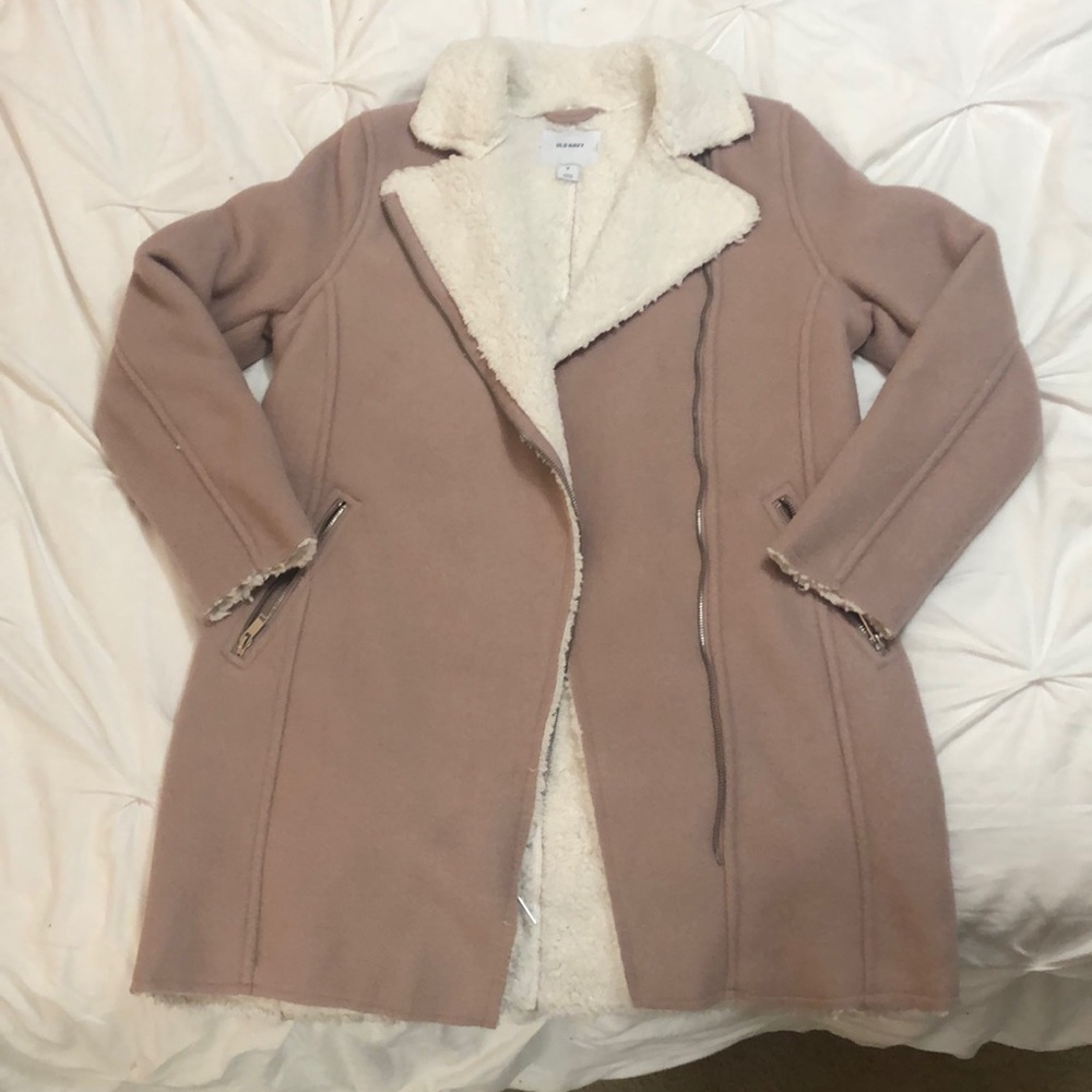 Old Navy Sherpa Pea Coat
